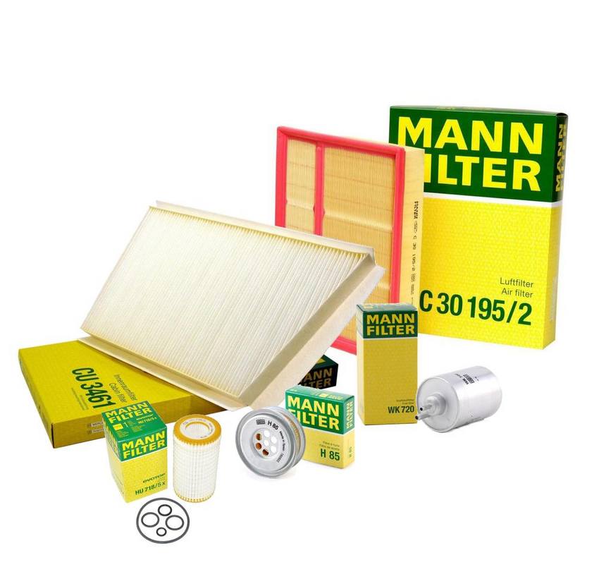 Mercedes Air / Cabin Air / Fuel / Engine Oil Filter Kit 604094130410 - MANN-FILTER 3739414KIT